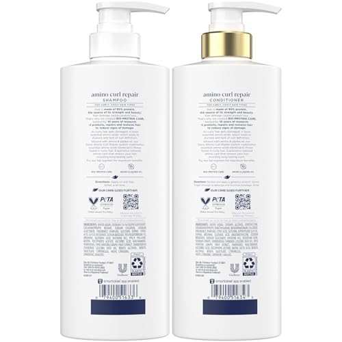 Shampoo and Conditioner Set, Amino Curl Repair