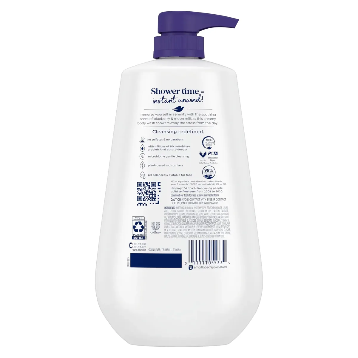 Blueberry & Moon Milk Body Wash
