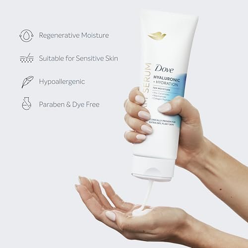 Body Cream Serum Hyaluronic + Hydration for Extra Dry Flaky Skin