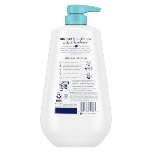 Body Wash Body Wash Gentle Exfoliate Sea Minerals 30.6 oz Sulfate