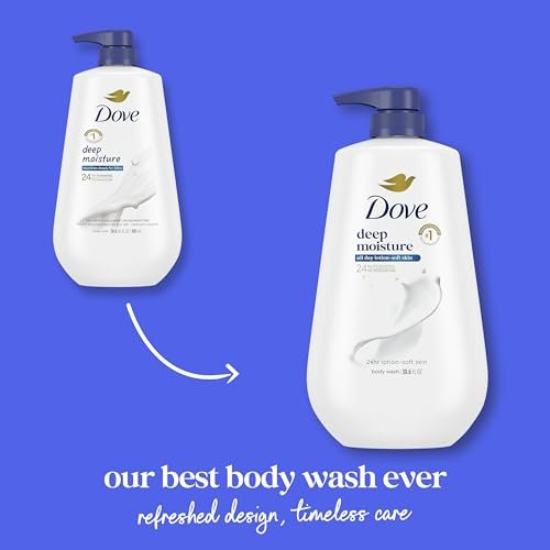 Body Wash Deep Moisture 30.6 oz Pump 3 Pack, Sulfate Free