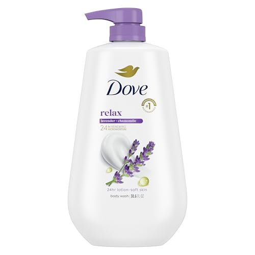 Body Wash Relax Lavender Oil & Chamomile 30.6 oz Pump