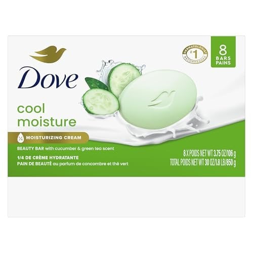 Cool Moisture Beauty Bar Soap