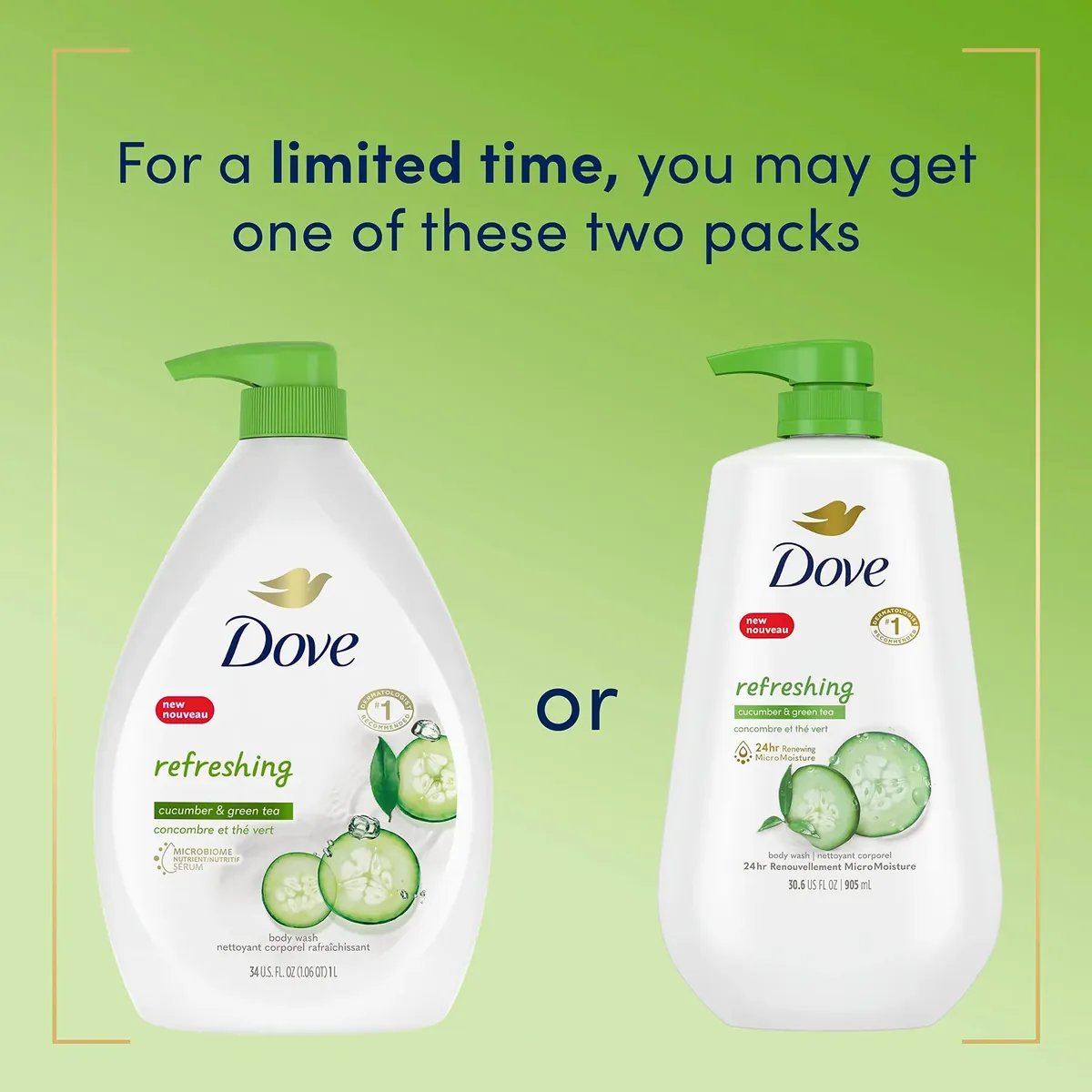 Cucumber and Green Tea Body Wash