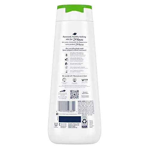 Cucumber & Green Tea Body Wash, 4-Count