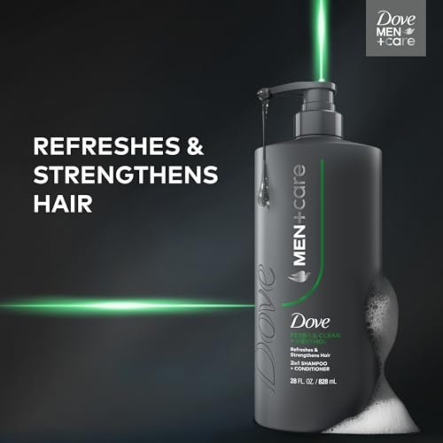 Dove Men Fresh & Clean 2-in-1 Shampoo & Conditioner with Menthol 28oz