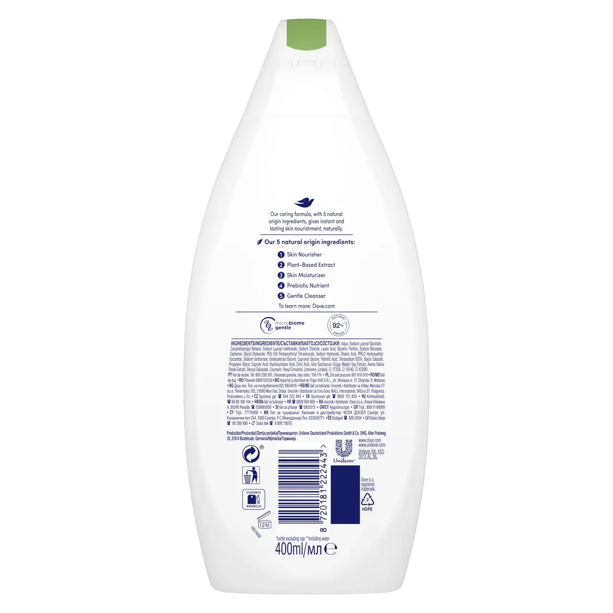 Oak Milk & Maple Syrup Shower Gel