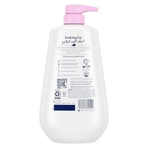 Peony & Rose Oil Body Wash