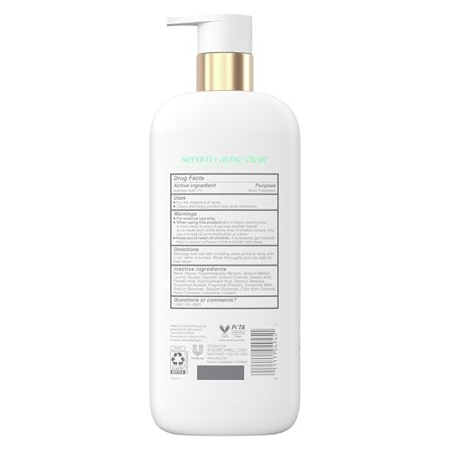 Serum + Acne Clear Body Wash with 1% Salicylic Acid
