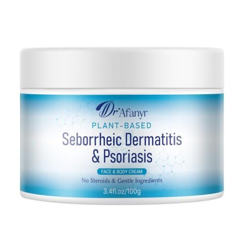 Seborrheic Dermatitis Care Cream - Dry Scalp Face & Body Moisturizer with Anti Itch & Dand