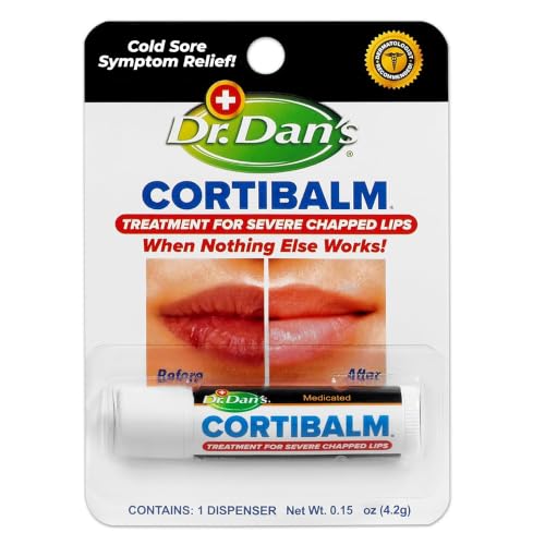 Cortibalm Lip Balm with 1% Hydrocortisone
