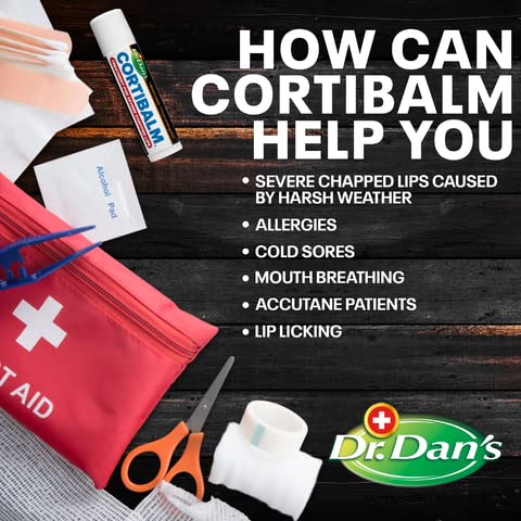 Cortibalm Lip Balm with 1% Hydrocortisone