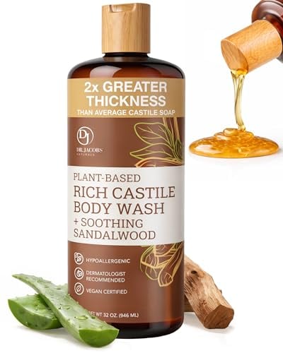 Dr. Jacobs Naturals Pure Castile Soap Liquid Body Wash