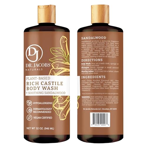 Dr. Jacobs Naturals Pure Castile Soap Liquid Body Wash
