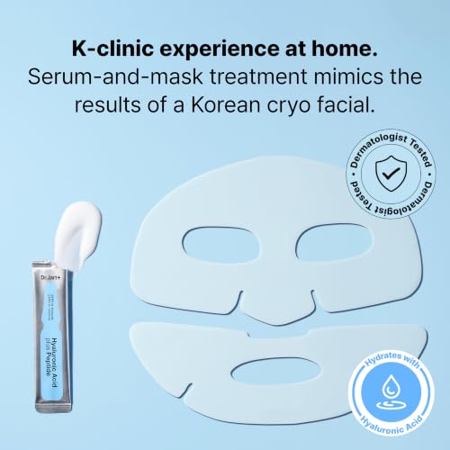 Cryo Rubber Moisturizing and Cooling Korean Face Mask with Hyaluronic Acid and Peptides