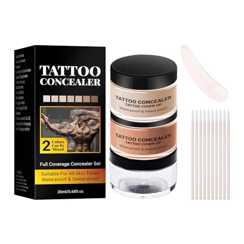 Tattoo Cover Up Full Coverage Waterproof Concealer