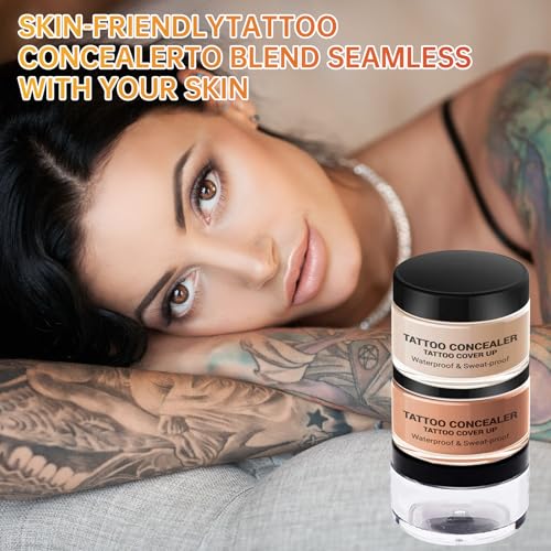 Tattoo Cover Up Full Coverage Waterproof Concealer