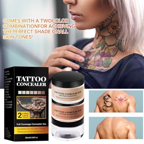 Tattoo Cover Up Full Coverage Waterproof Concealer