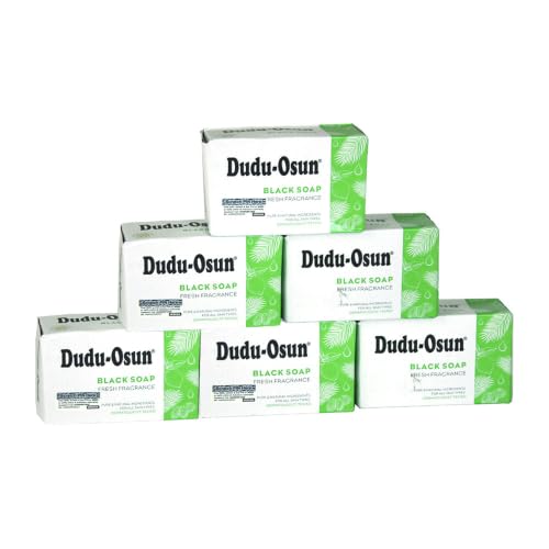 African Black Soap Bar 150g (Pack of 6)