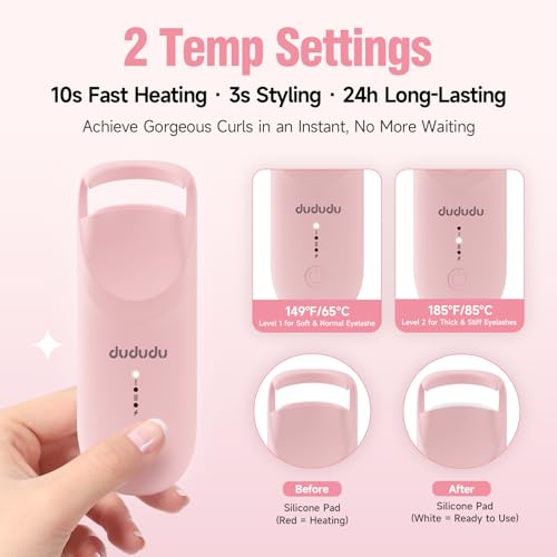 Portable Travel Mini Heated Eyelash Curler