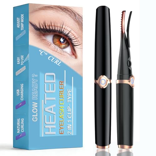 2 in 1 Clip-Type Heated Eyelash Curler