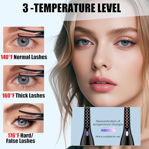 2 in 1 Clip-Type Heated Eyelash Curler