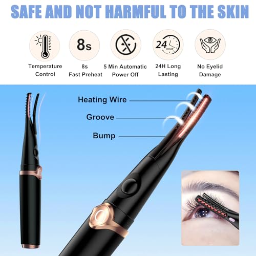 2 in 1 Clip-Type Heated Eyelash Curler