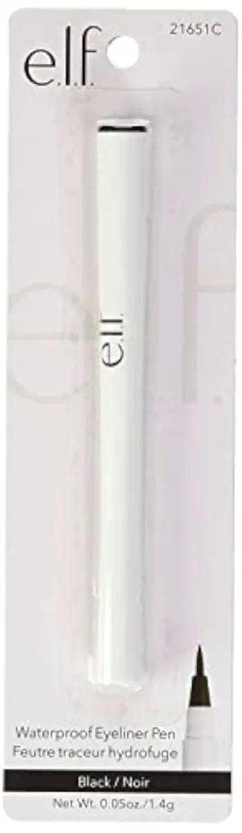 Eyeliner Pen with FeltTip Applicator, Black, 0.05 Fl Oz