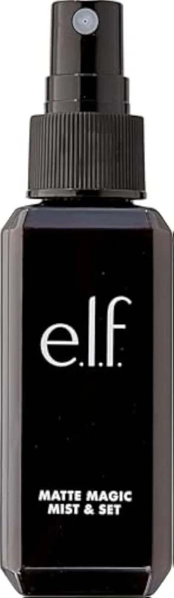 Matte Magic Mist & Set Makeup Setting Spray, Matte Finish & Oil Control for Lightweight Long-Lasting Wear, Vitamin B & E, 2 Fl Oz