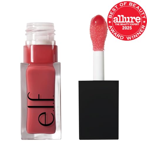 Glow Reviver Lip Oil, Tinted, Hydrating & Non-Sticky, Rose Envy