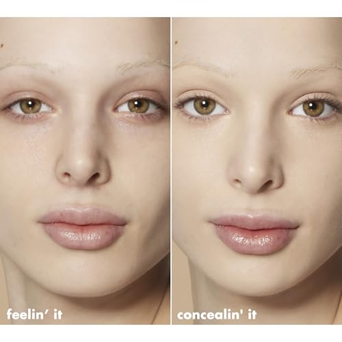 Hydrating Camo Concealer, Covers Blemishes & Under-Eye Circles, Full-Coverage & Delivers A Satin Finish, Vegan & Cruelty-Free, Light Ivory