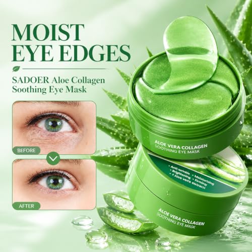 Aloe Under Eye Patches, 60 pcs