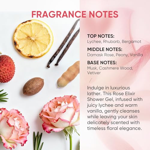 Rose Essence Body Wash for Women