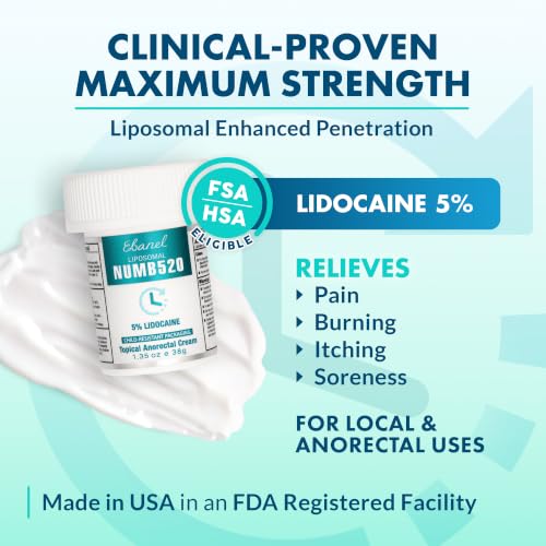 5% Lidocaine Numbing Cream