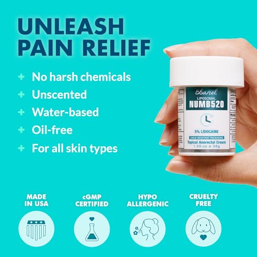 5% Lidocaine Numbing Cream
