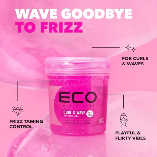 Ecoco Eco Style Hair Gel - Curl And Wave - Anti-Itch