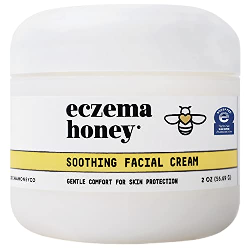 Soothing Facial Cream, Natural Dry Skin Repair (2 Oz)