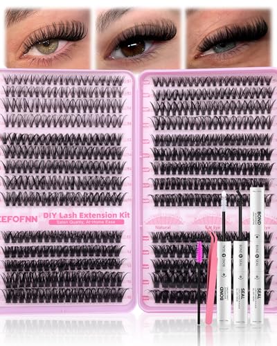 Lash Clusters Kit 560pcs Wispy Eyelash Clusters 30-1