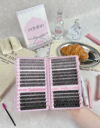 Lash Clusters Kit 560pcs Wispy Eyelash Clusters 30-1