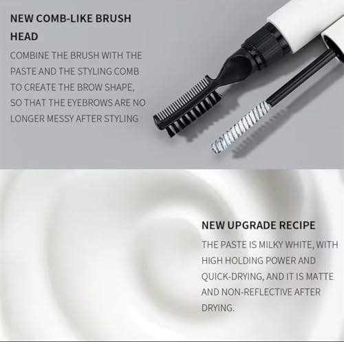Laminating Brow Gel - Strong Hold Clear Eyebrow Gel for Fluffy Soap Brows