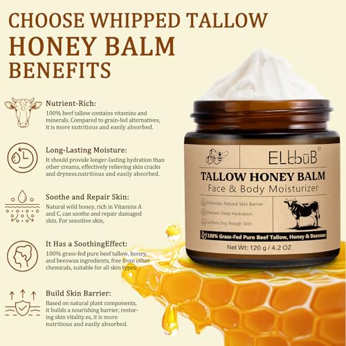 Whipped Tallow Cream for Face & Body