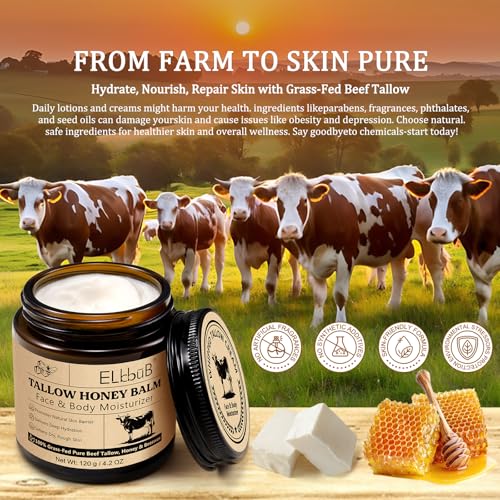 Whipped Tallow Cream for Face & Body