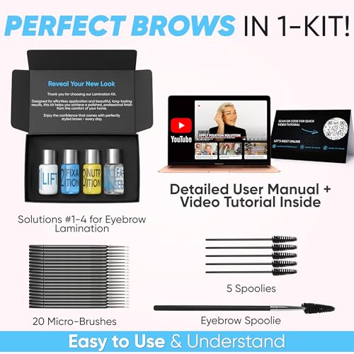 Brow Lamination Kit Tools Video Guide