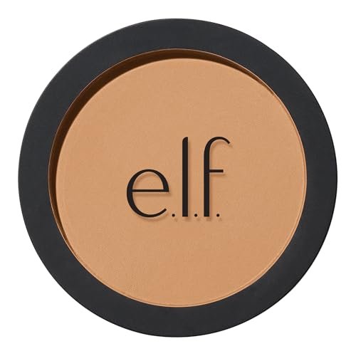 e.l.f. Primer-infused Bronzer, Long-Wear, Matte, Bol