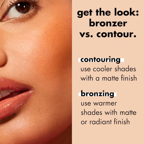 e.l.f. Primer-infused Bronzer, Long-Wear, Matte, Bol