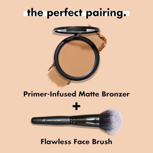 e.l.f. Primer-infused Bronzer, Long-Wear, Matte, Bol