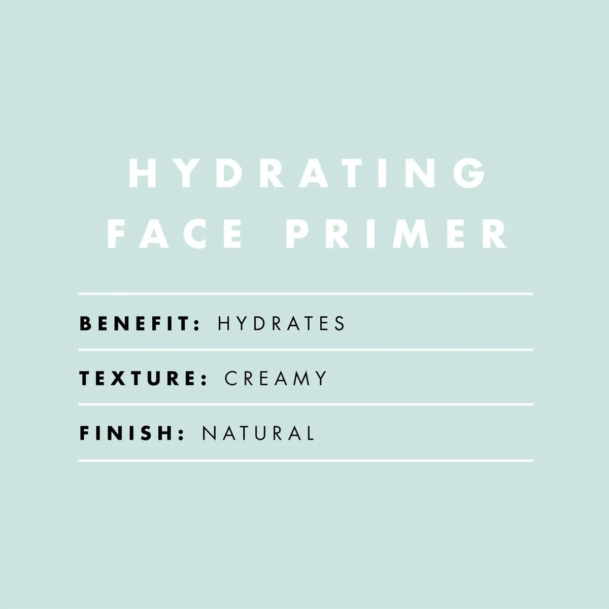 Hydrating Face Primer, Small