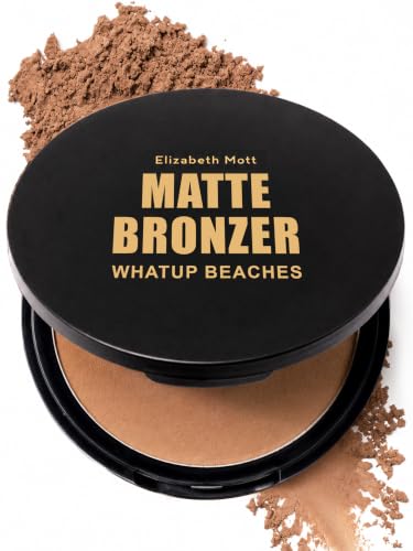 Elizabeth Mott Whatup Beaches Matte Bronzer Powder,