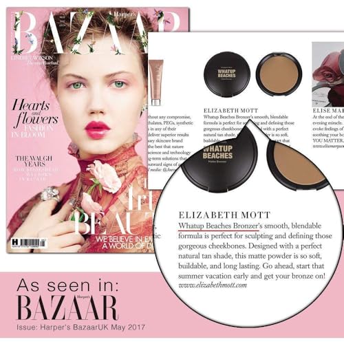 Elizabeth Mott Whatup Beaches Matte Bronzer Powder,