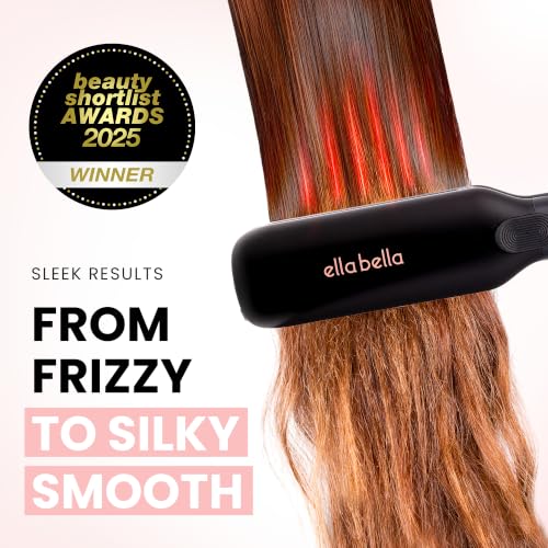 Titanium Flat Iron Large with Infrared